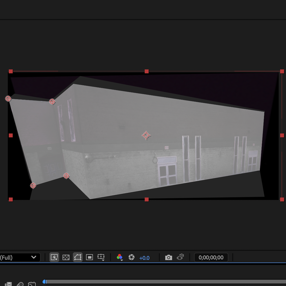 I learned how to do corner mapping in After Effects. I have not used After Effects yet, as I went for the non AE option at the end of Advanced Conceptual Process class. Honestly this software scares me, I'm not into motion design so I've been avoiding it as the only other time I tried to use it, it was not a great experience.